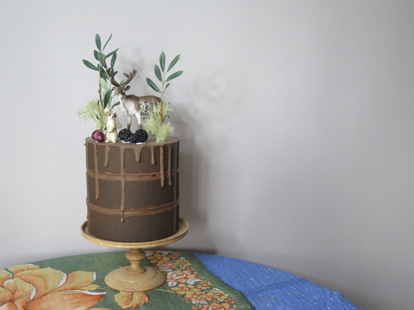 ケーキ:トナカイ&うさぎ