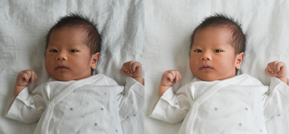 お月様でおねんねセット 星空と水面