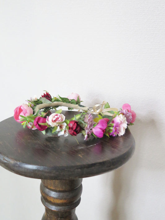 ヘッドアクセサリ：花冠（half）