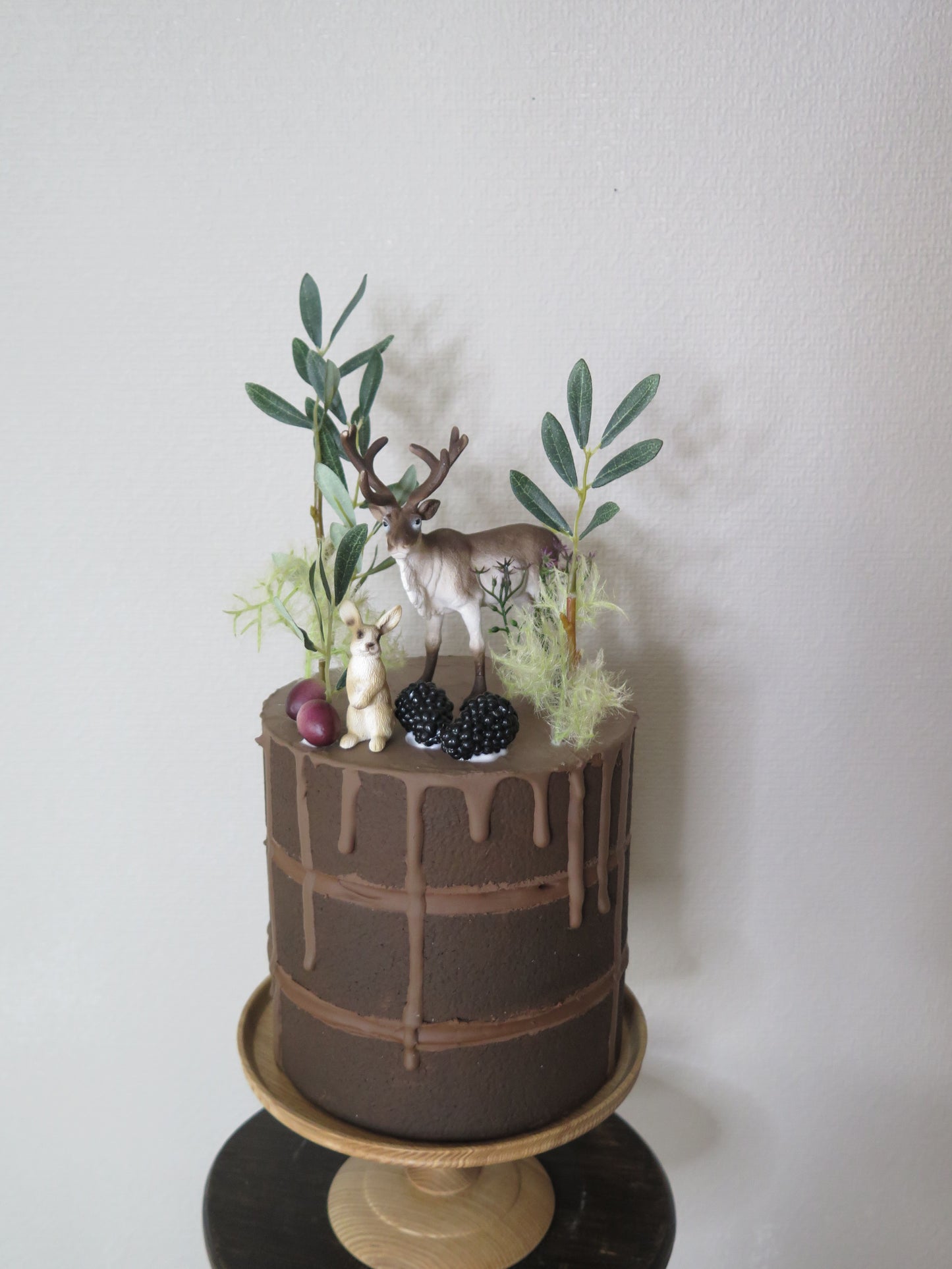 ケーキ：トナカイ&うさぎ