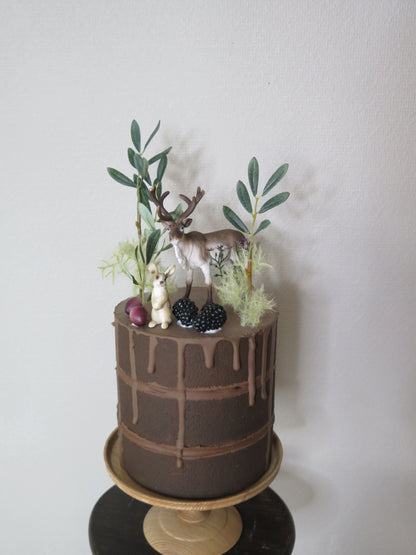 ケーキ：トナカイ&うさぎ