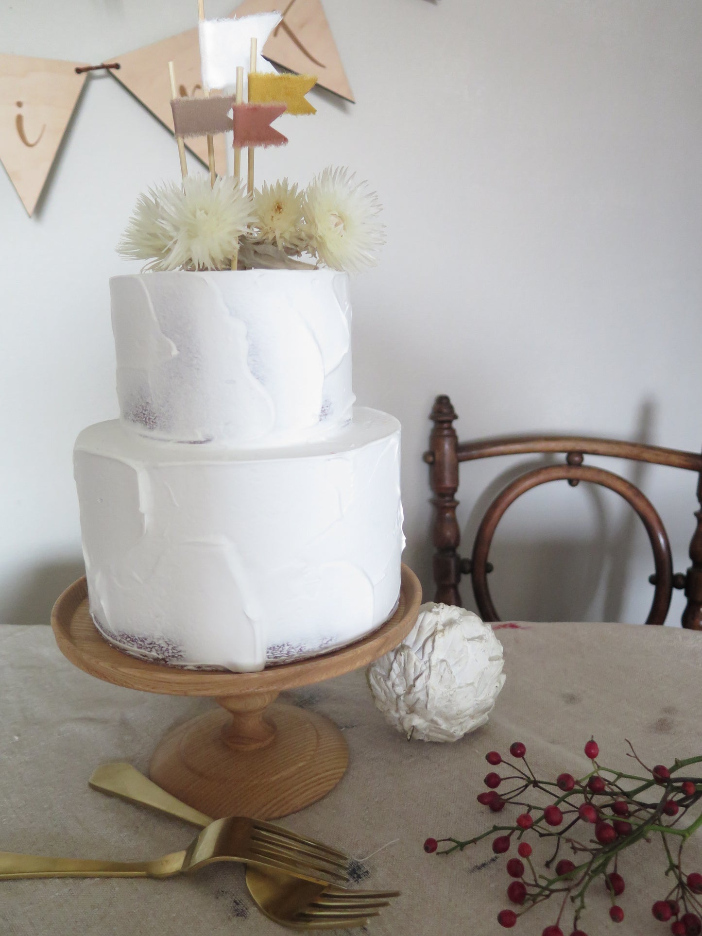 ケーキ：２段ケーキ