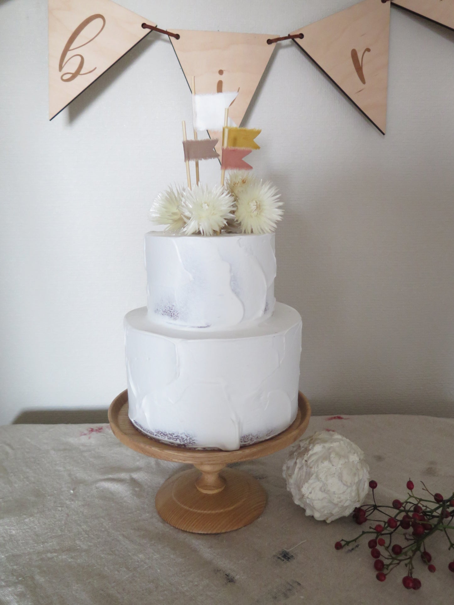 ケーキ：２段ケーキ