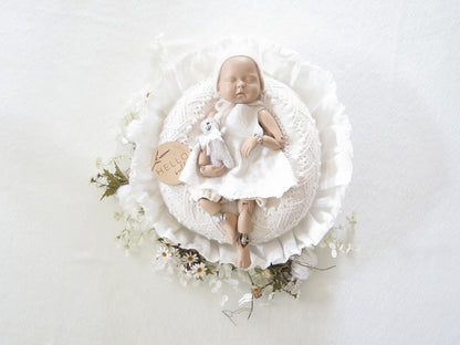 セルフニューボーンフォトのレンタル商品お子様が映えるナチュラルセット