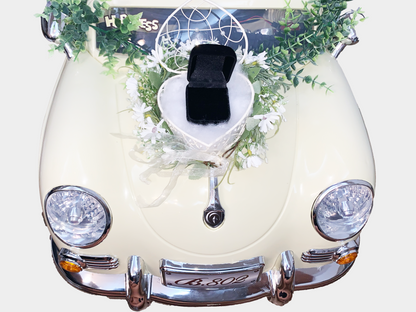 1. 車体前部：ハート箱と花（指輪ケース非付属）