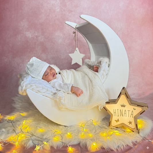 お月様でおねんねセット ピンク