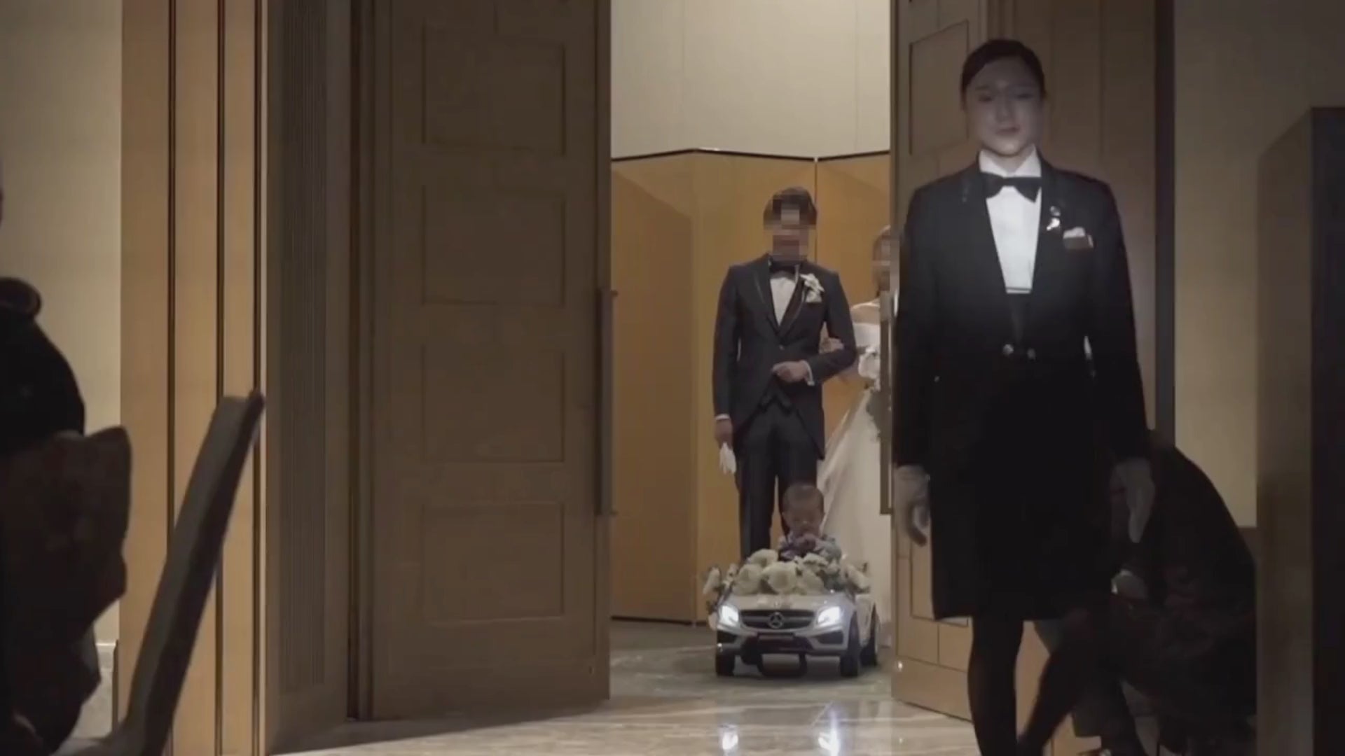 Uiwai 結婚式リングボーイの装飾付き車・ラジコンカー・乗り物レンタル